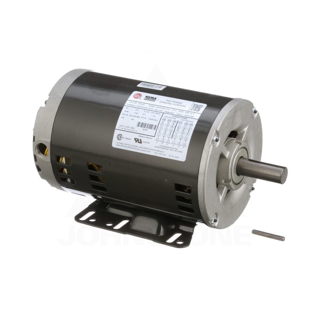 P063AGZ1312015B - Motor 7914P - 2 HP - ODP - 1725 RPM