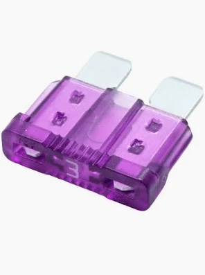 2430F - 3 AMP Purple ATC/ATO Fuse 2 Pcs