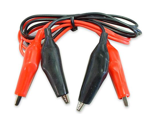 225F - Deluxe Test Leads w/ 10 Amp Alligator Test Clips & 36" Vinyl