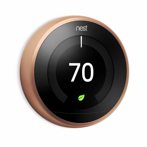 GT3021US - Google Nest Learning Thermostat (3rd Gen) in Copper