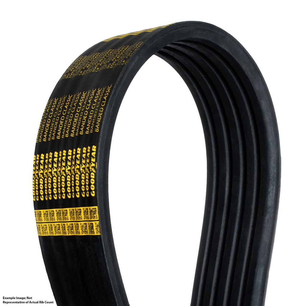 6/B154 - Banded Classic Wrapped V-Belt