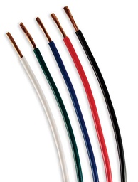 [3182F] 3182F - 1015 Motor "Hook-Up" Wire - Rated 105Â°C 18 AWG, Red 18 Ft