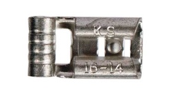 [1115C] 1115C - 16-14 AWG Non-Insulated, Flag Terminals, Female, .187 Tab, Qty 100